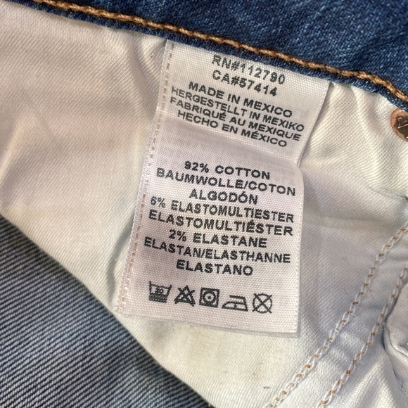 𝅺TRUE Religion Blue Sara Cigarette Jeans Size 26 - Picture 13 of 14